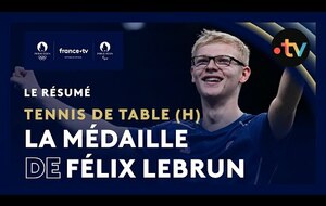 Félix Lebrun vs Hugo Calderano (France TV)