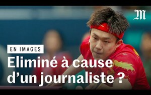 Paris 2024 : un journaliste accusé d’avoir fait perdre le N°1 mondial de tennis de table