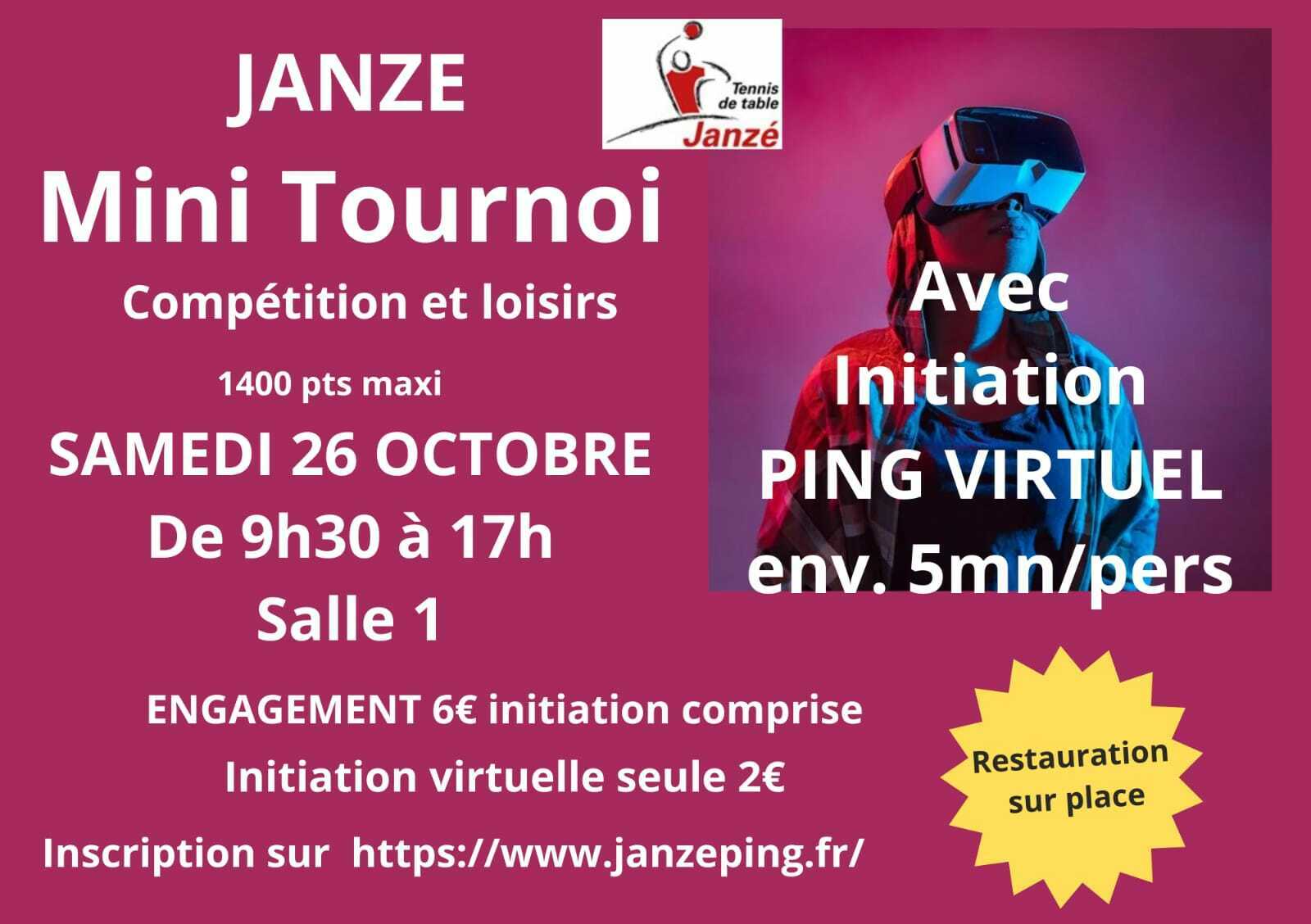 Mini tournoi et initiation Ping virtuel