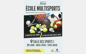 École mutisports Janzé - cycle Tennis de Table - 1ère semaine