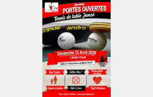Journée portes ouvertes – Tennis de table pour tous